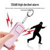 LED Rechargeable Personal Outdoor Alarm with Night Warning Light for Child Self-Defense