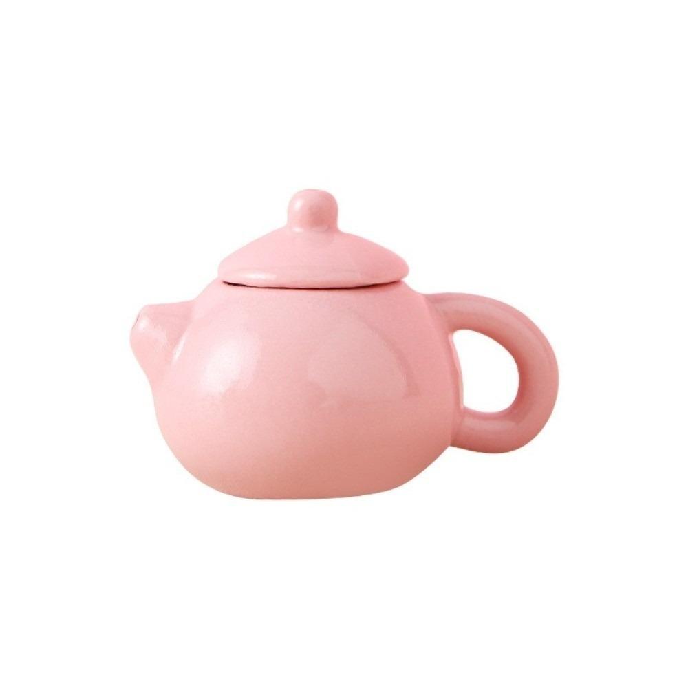 Chinese Style Flower Porcelain Teapot Exquisite Milk Tea Lid Accessories Restaurant