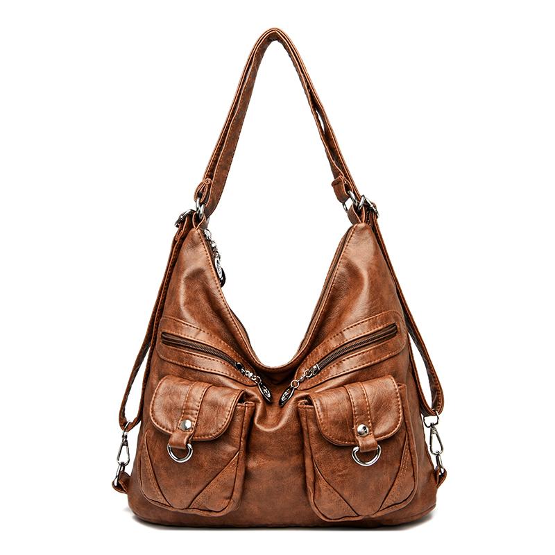 Luxury Soft Leather Bag for Women Shoulder Bag Messenger High Quality Famous Brand Designer Fashion