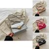 Stylish Korean Casual Handbag 2024 Fashionable Commuter Small Square Bag For Women