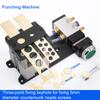 Pneumatic Edges Banding Punching Machine Dual Hole Hole-punching Device Automatic Punching Artifact