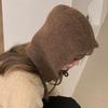 Coldproof Knitted Balaclava Hat Woolen Pullover Cap Fashion Neck Collar Beanies Cap  Outdoor
