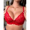 Plus Size Underwire Bra Sexy Push Up Full Support Large Breasts