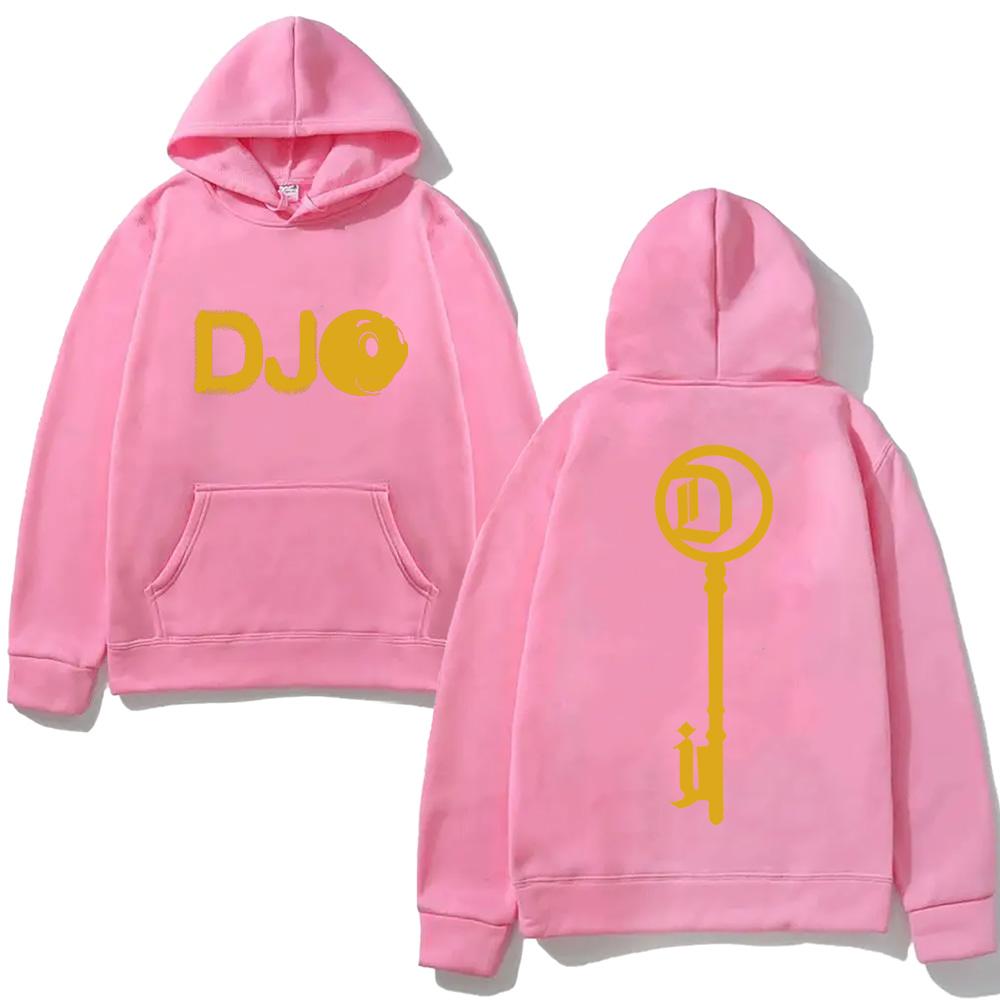Толстовка-пуловер с логотипом «Улыбающееся лицо» Джо Кири, одежда с графикой буквы Djo, одежда в стиле певца, модная толстовка с капюшоном высокого качества