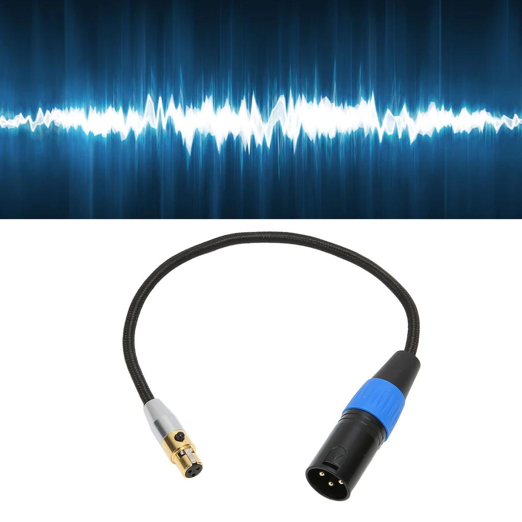 Кабель XLR Папа - XLR Мама Профессиональный 3-контактный XLR Кабель-адаптер для Камеры Микшера Микрофона Рекордера