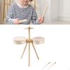 Children Drum Educational Percussion Toy Birthday Gifts for Preschool Music Practice Wooden Sensory