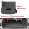 TPE Material Car Rear Trunk Mats For Omoda C9 Exeed RX Yaoguang 2023 2024 2025-IN Waterproof Rear Trunk Cargo Liner Carpets Pads