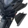 Motorcycle Winglets, Wing Spoiler, Aerodynamic Wing Kit Spoiler, ABS Material, Universal, 2pcs