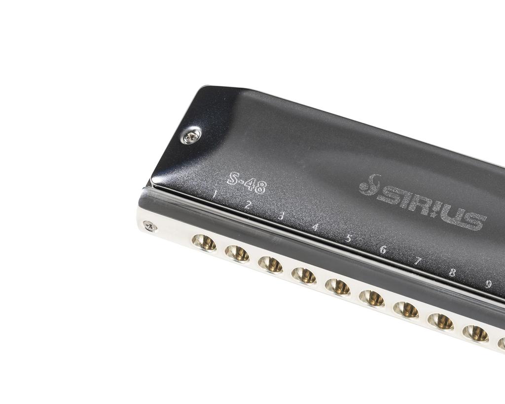 Suzuki Хроматическая губная гармошка Sirius Series Short Stroke S-48S