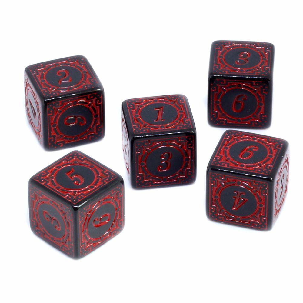 Gifts D6 Role Playing Game Dices Polyhedral Acrylic Multi Sided