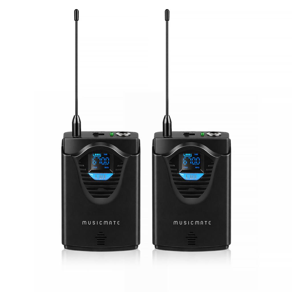 MusicMate MM-800 AirStage Wireless Microphone Set