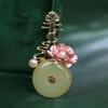 New National Style Peony Pipa Brooch High-End Femininity Pearl Blessing Jade Corsage Ancient Style Creative Pin With Jewelry