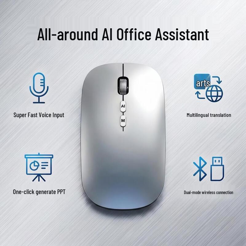 OLOEY AI-Powered Tri-Mode Wireless Mouse