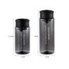 with Tea Strainer Sports Water Cup Transparent Carrying Rope Water Bottle Portable Water Cup