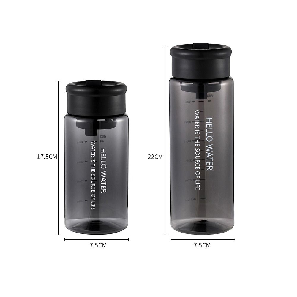 with Tea Strainer Sports Water Cup Transparent Carrying Rope Water Bottle Portable Water Cup