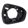 Door Rear View Mirror Frame Surround Trim ABS Black Door Side Wing Mirror Frame for Mondeo 2013 To