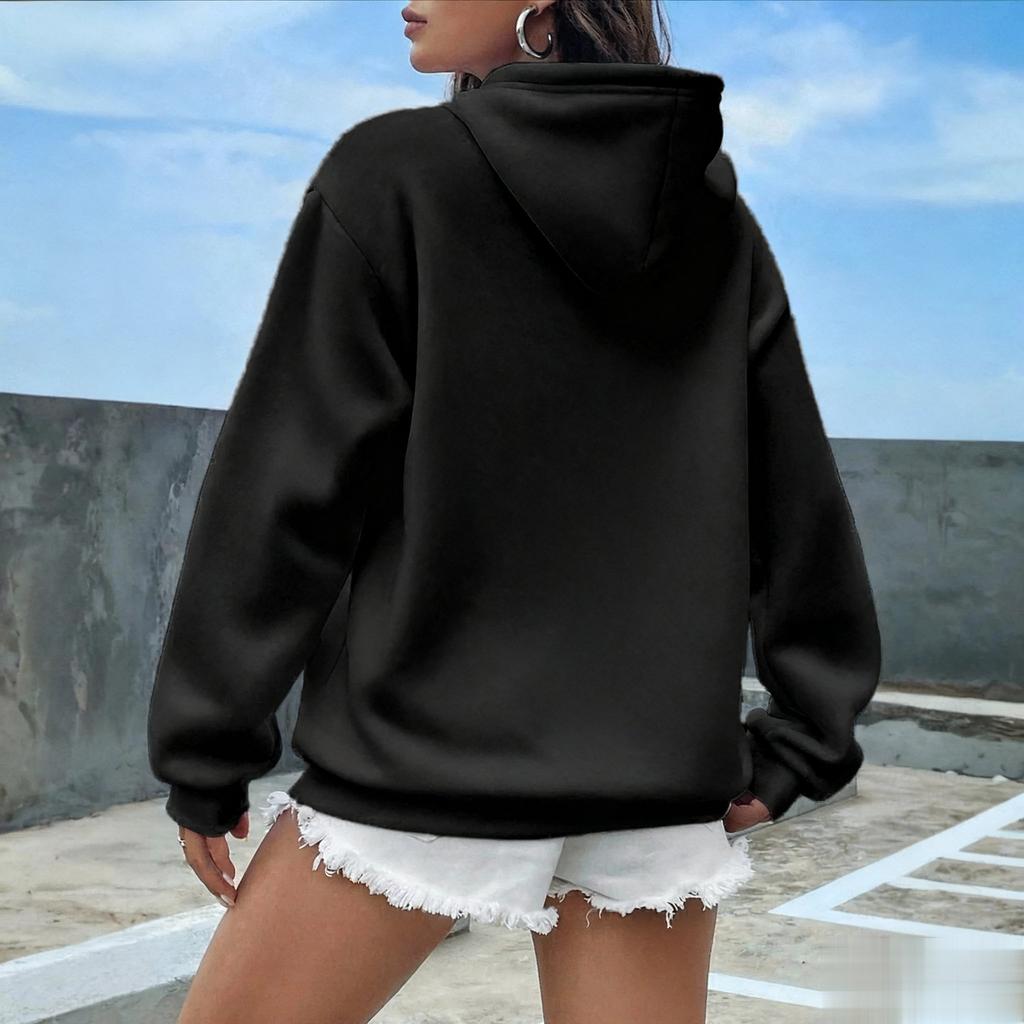 Худи с принтом для рождественской вечеринки Disney для женщин и мужчин, Микки, мультяшная графика, пуловер, толстовка, повседневная уличная куртка, зимняя мода