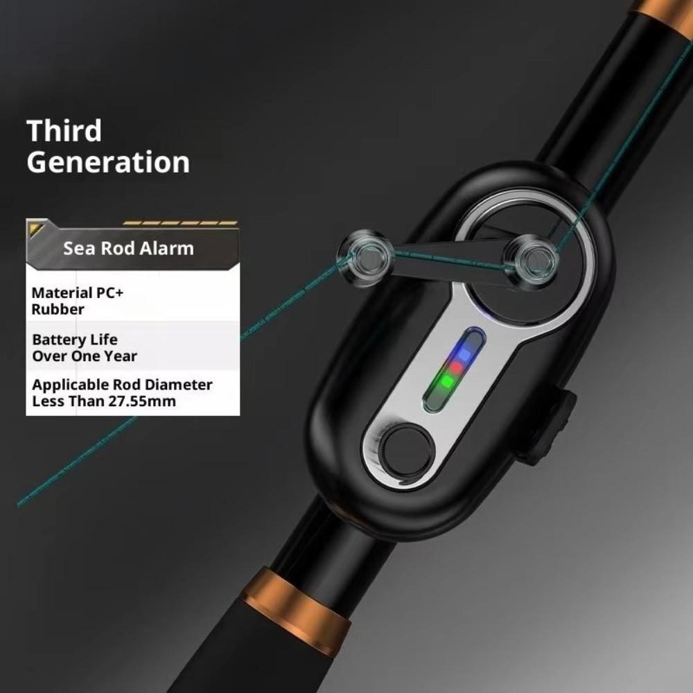 LED Light Indicator Electronic Buzzer Indicator Sound Alarm Fishing Rod Alarm Night Fishing