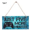 Boys Girls Game Ornaments Gaming Room Sign Wood Plaque I'm Gamer Do Not Disturb Hanging Pendant