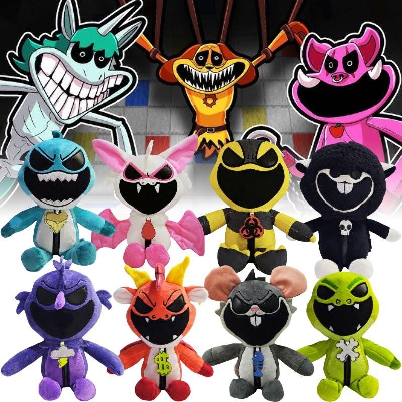 Кошмарные зверюшки Очаровательная плюшевая игрушка «Черная овечка» Мягкая и приятная на ощупь 25 см Фигурка животного