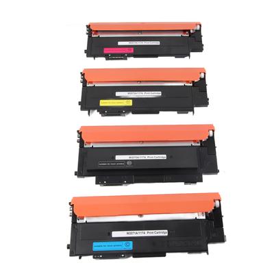4 шт. тонер-картриджа для HP 117A W2070A W2071A W2072A W2073A сменный для HP Color Laser 150a