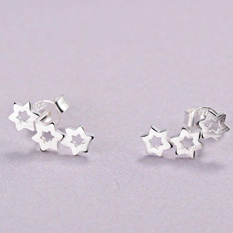 Japanese Minimalist Stud Earrings Versatile Personality Fresh And Elegant Ear Jewelry For Daily Wear