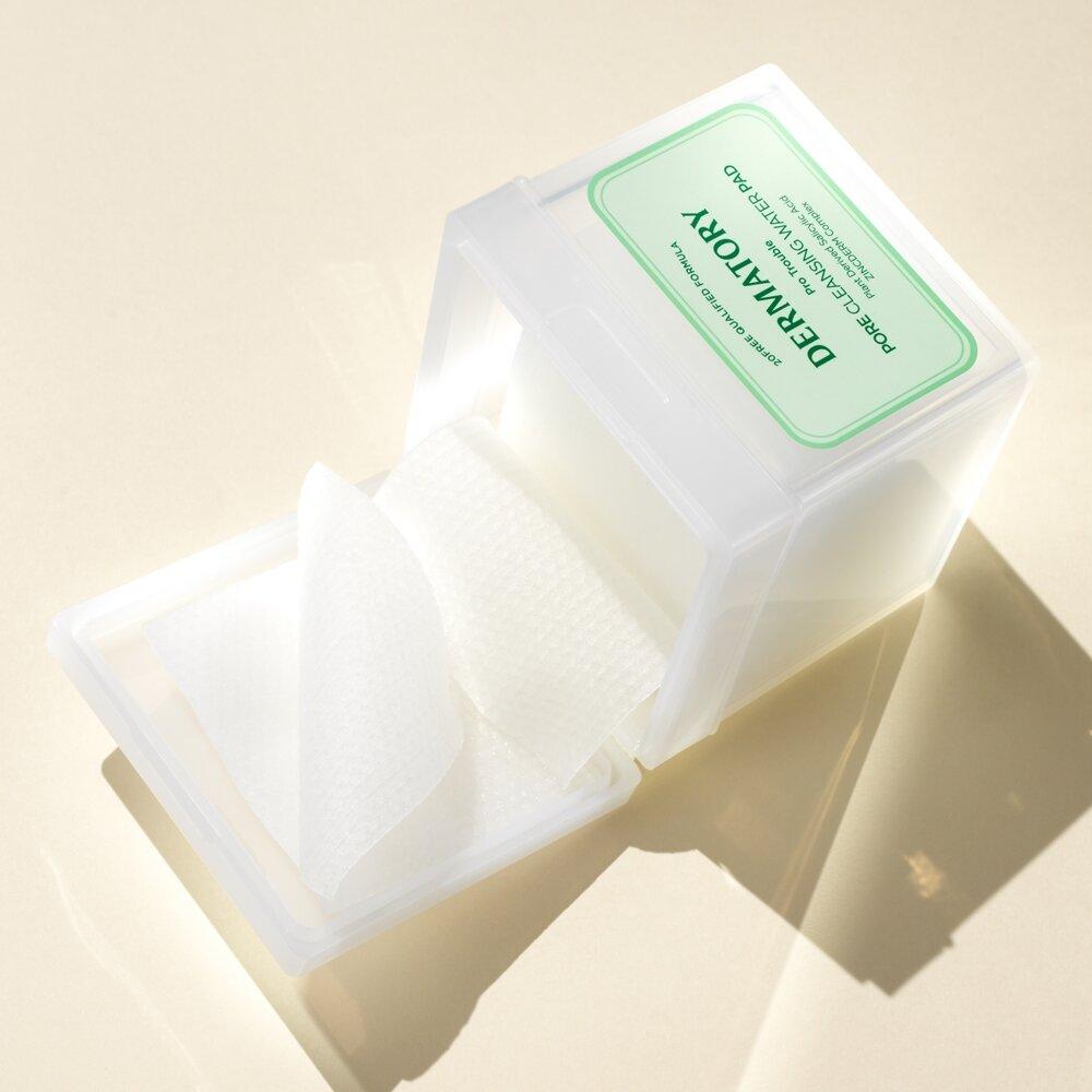 Dermatory Pro Trouble Pore Cleansing Water Pad, 100 подушечек, специальный набор