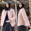 Women's New Solid Color Lapel Windproof Lightweight Thickened Fluffy Warm Loose High-quality Fabric Casual Sports Cotton Jacket