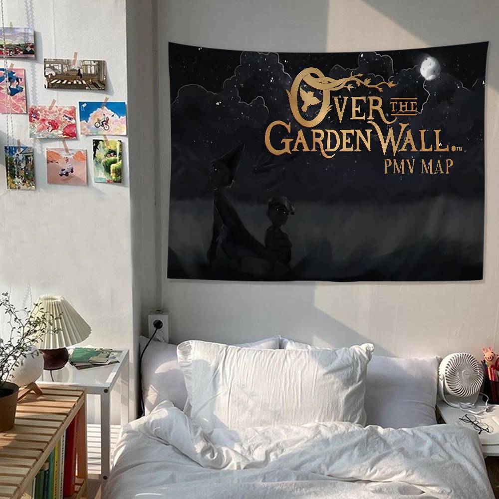 Cartoon OOver the GGarden WWall Colorful Tapestry Wall Hanging Bohemian Wall Tapestries Mandala Wall Art Decor