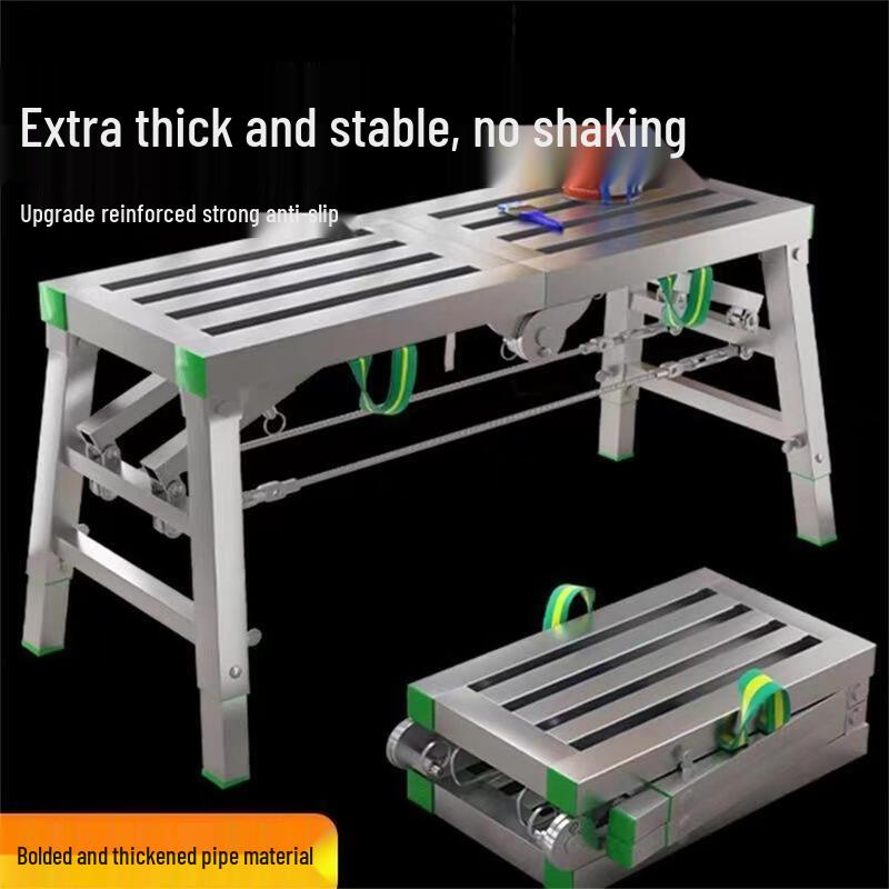 Heavy-Duty Foldable Galvanized Steel Work Platform