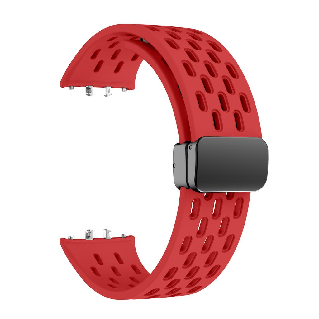 Силиконовый ремешок для Samsung Galaxy fit3, спортивный браслет с магнитной пряжкой, браслет для galaxyfit 3, умные часы, аксессуары для браслета