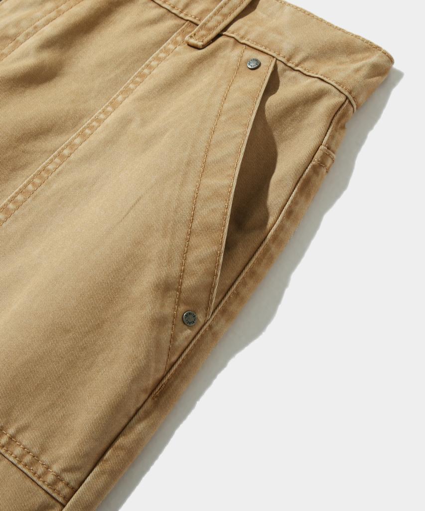 Dimiteulibeullaeg Essential Fade Wash Усталые брюки_Бежевый