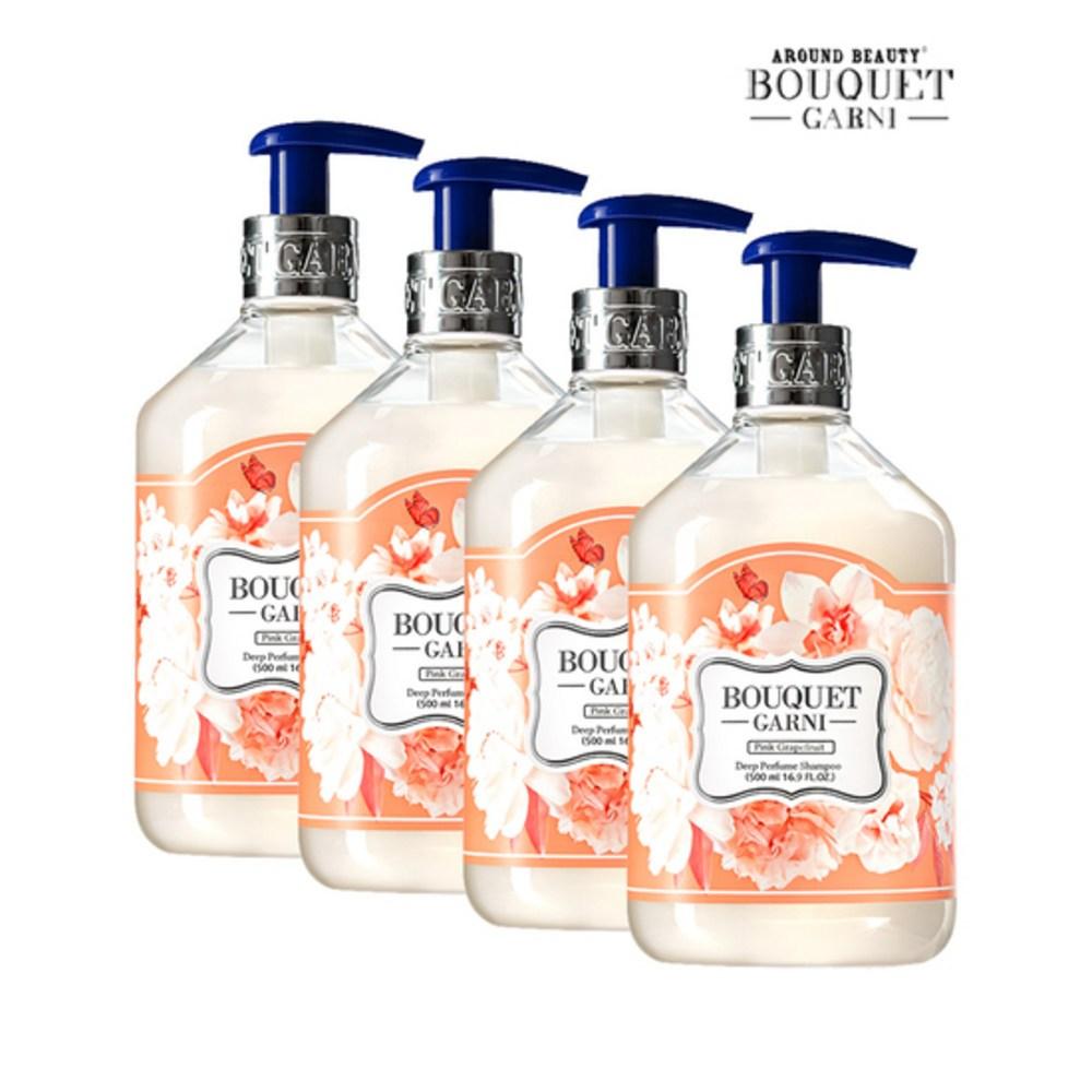 Шампунь Bouquet Garni Deep Perfume с ароматом розового грейпфрута 500 мл 4 шт