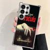 Готический вампир Алый Арт Покрытие Чехол для телефона Для Samsung Galaxy S24 S25 FE S26 Edge S23 Ultra S22 S21 Plus S20 Противоударный Airaba