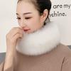 Imitation Fox Fur Collar Thick Scarf Warm Neck Protection Scarf Korean Winter Girl