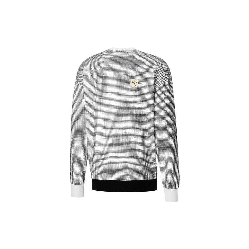 Puma X Michael Lau Collaboration Повседневный спортивный свитшот с круглым вырезом Мужской свитшот Черный 530359-52