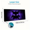 Gengar Mouse Pad, Large Gaming Desk Mat, Non-slip XXL Mousepad for Laptop & Tablet, Mini PC Playmat with Stitched Edges