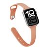Тонкий силиконовый ремешок для Apple Watch 46 мм Band 44 мм 45 мм 38 мм 42 мм 49 мм Bracelet iWatch Correa Serie 8 7 6 5 SE 4 9 10 ultra 3 2