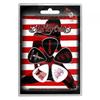 Motley Crue Red, White и Crue Plectrum (Пакет из 5)