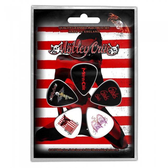 Motley Crue Red, White и Crue Plectrum (Пакет из 5)