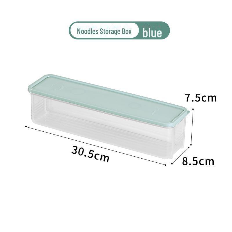 Прямоугольный пищевой контейнер для хранения лапши с крышкой для холодильника