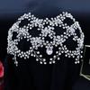 Ручная работа Стразы Свадебная цепочка на лоб Повязка на голову - Элегантный аксессуар для прически