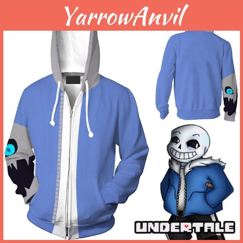 Игра Undertale Санс 3D Косплей Толстовка Куртка Мягкий Удобный Дизайн Для Всех