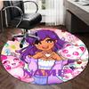 Personalized A-AphmauS Round Chair Office Rug - Perfect for Mat, Office Chair & More - Ideal Gift for Birthdays and Holidays