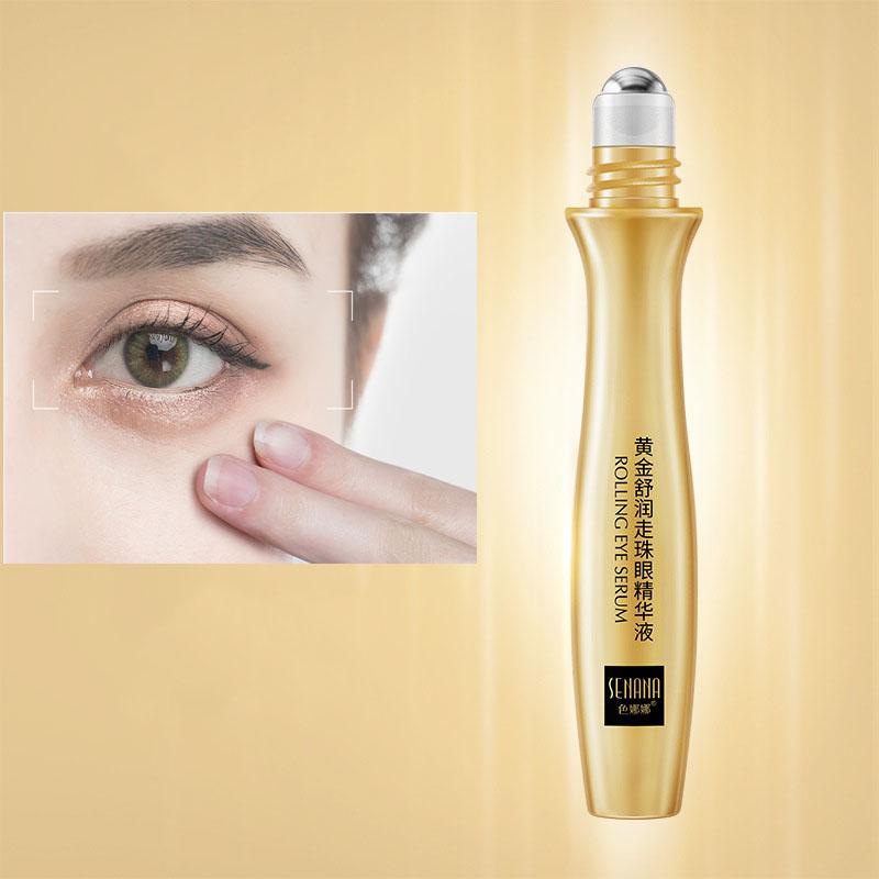 Успокаивающий яркий ролик для глаз Сыворотка для глаз Увлажняющий Освежающий уход за областью вокруг глаз Осветление темных кругов Эссенция для глаз