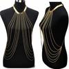 Sexy Body Chain Necklaces Tassel Alloy Long Necklace Female  Jewelry