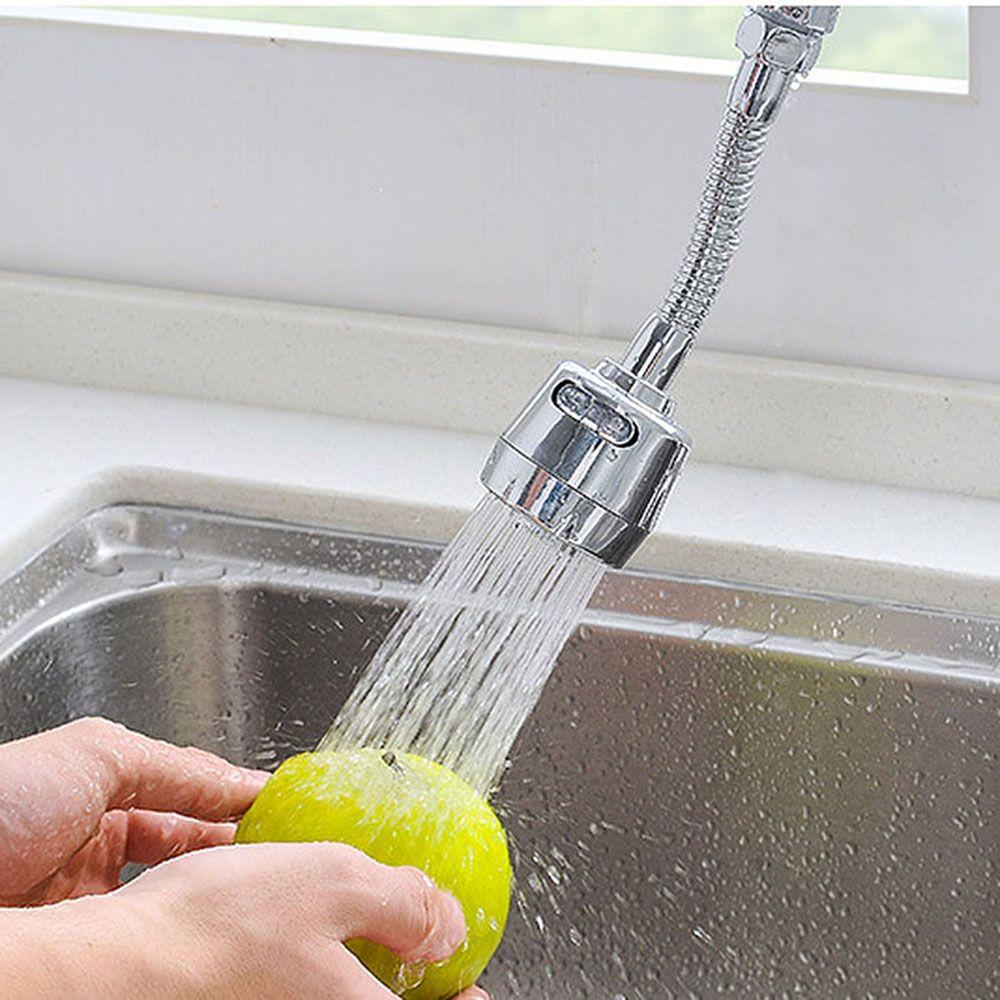 Sink Faucet Kitchen Rotatable Bathroom Water Tap Filter Faucet Extender Sprayer Jet Splash-proof