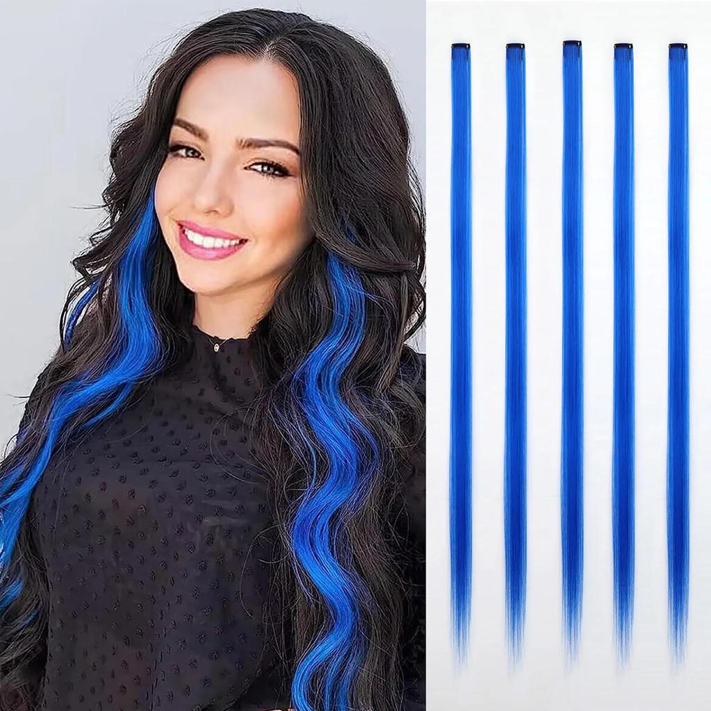 ALAN EATON 22 дюйма 5 шт./упак. блестящие волосы для наращивания на клипсе в радужной блестящей блестящей мишуре для волос термостойкие блестящие наращивание волос