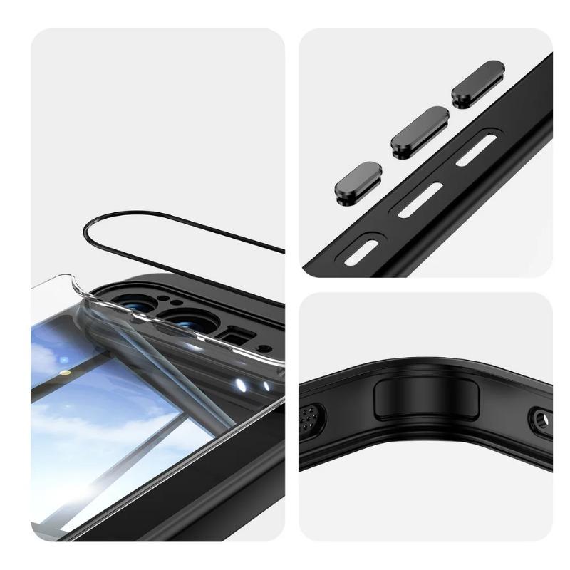Магнитная подставка Глянцевый прозрачный чехол Для Google Pixel 10 Pro XL Pixel 10Pro 9A 9 Акриловый Жесткий ПК Ударопрочная защита Задняя крышка