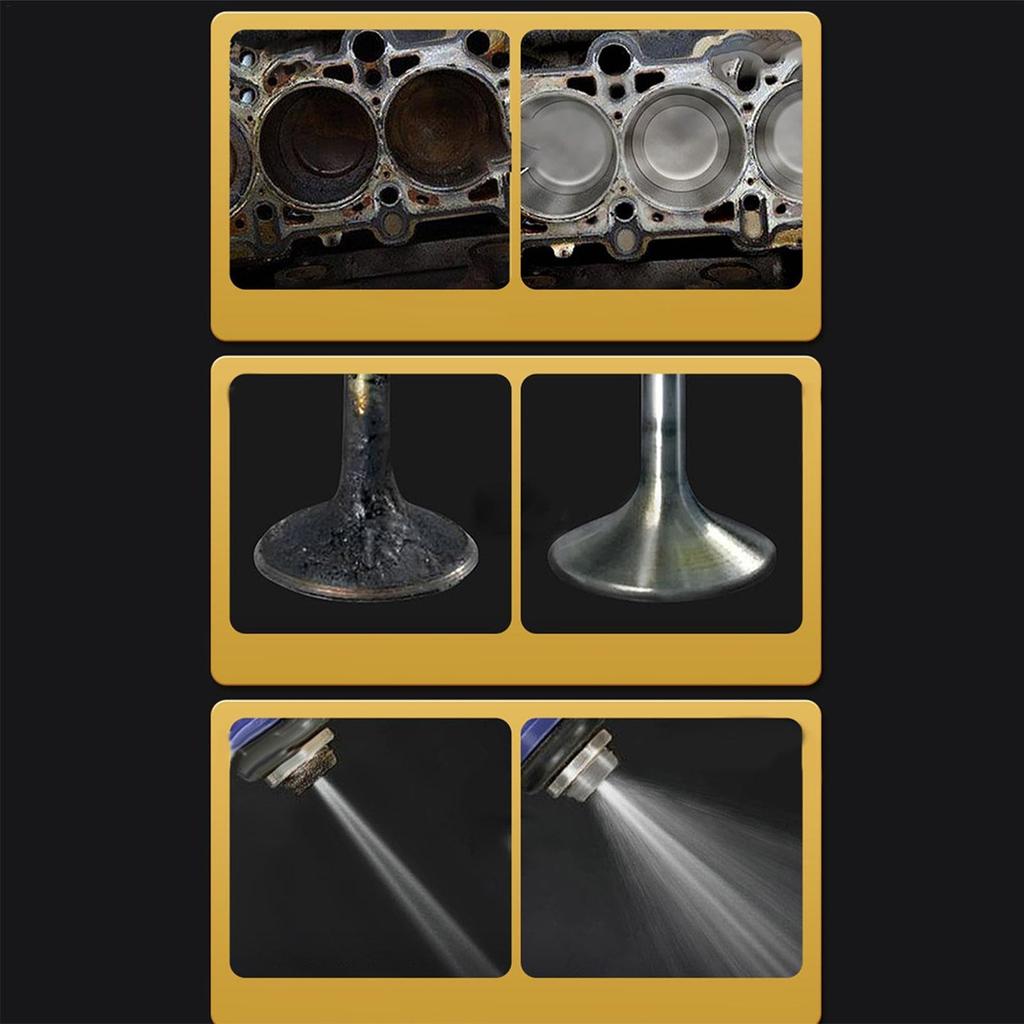 Присадка для очистки двигателя: Накопление Углерода, Высокоэффективный Очиститель Топливной Системы | Мощный Удалитель Топлива Удалитель Нагара(120мл)